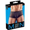 Svenjoyment Boxer da uomo sexy con strisce semitrasparenti, neri, taglia L