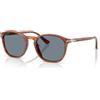 Persol PO 3007SX 52 96/56 Occhiali da Sole Terra di Siena/Azzurro Chiaro