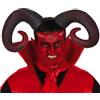 Guirca Fascia per capelli con corna da diavolo/demone per costume di Halloween