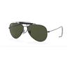Ray-Ban Ray Ban 3030 Outdorsman I - 58 L9500 - Occhiali da Sole - Nero/Verde G15