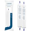 Wessper Filtro per frigorifero Compatibile con SAMSUNG DA29-10105J DAJ HAFEX/EXP