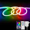 ShineBurky 15M Striscia LED Neon RGB Strisce LED Esterno 24V Flessibile IP65