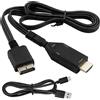 Does not apply ADATTATORE HDMI PER PS1 PS2 CON CAVO AV 1 M CONVERTITORE VIDEO PER CONSOLE RETRO