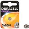 DURACELL Pila specialistica a pastiglia all'ossido d'argento (392/384) - Conf. 10 BL