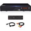 Does not apply Lettore DVD Compatto Multi-Regione, MP3, Mpeg4, USB, HDMI, AV, CD per Uso Domest