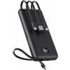 VEEKTOMX Power Bank 20000mAh Powerbank con Cavi Integrati Sicuro in Aereo