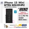 Apple Batteria Apple iPhone 13 Mini Realmente Pari All ORIGINALE