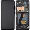 PER SAMSUNG DISPLAY LCD FRAME PER SAMSUNG GALAXY S21 ULTRA SM-G998 TOUCH VETRO NERO incell