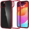Spigen Custodia Ultra Hybrid per iPhone 15 Plus, rossa