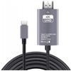 TRADEBIT Cavo da USB-C a HDMI 4K 60Hz da 2 m con supporto MHL.