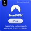 NordVPN Plus 1 Anno 10 Dispositivi Pacchetto Essenziale Cybersecurity Codice
