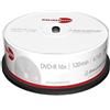 Primeon 25 PRIMEON DVD+R 4.7GB 120 Minuti 16X Cake Box dvd r +R +1 CD Verbatim 2761223