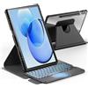 INFILAND Custodia per tastiera Samsung Galaxy Tab S9 FE /S9 Plus [touchpad ad