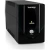 VulTech UPS Gruppo di continuità 650VA 360W per pc dvr telecamere Stabilizzatore Vultech