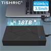 TISHRIC Case Esterna Hard Disk 3.5", Custodia per HDD E SSD SATA Da 2.5/3.5" USB 3.0