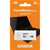 USB-Stick KIOXIA U301 32GB USB 3.2 Gen 1 Weiß