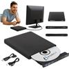 TRADEBIT Lettore Blu-ray/DVD esterno 4K 3D USB 3.0 BD/CD/DVD per Windows/Mac OS/Linux