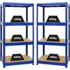 Mega Deal 2x Scaffale per carichi pesanti DINO AxLxP 180x90x60cm Portata per