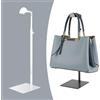 Espositore Per Borsetta, Organizer Per Negozio, Boutique, Casa, Argento