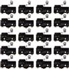 20Pcs LXW5-11G2 1NO 1NC SPDT Microinterruttore leva a bilanciere a bilanciere