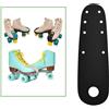 Roller Skate Toe Protector Durevole Rimovibile Per Pattinaggio A Rotelle Accs