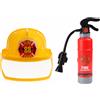 Casco Da Pompiere Simulato, Cappello Da Pompiere Regolabile, Giocattolo, Zaino