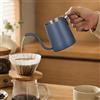 Bollitore per caffè a percolazione da 250 ml in acciaio inox, monodose.