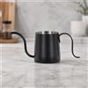 Bollitore per caffè a percolazione da 250 ml in acciaio inox, monodose.