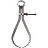 Pinza a molla Solid Nut Outside, Acciaio al carbonio, Gamba piatta, 0-6 '' /