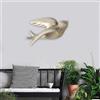 Ornamento Appeso A Parete Con Uccelli Volanti Scultura In Ceramica Con Rondine S