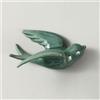 Uccelli Volanti Da Parete Ornamento Appeso Rondine Scultura In Ceramica Decor S