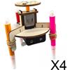 Kit di costruzione di robot per disegnare (2 confezioni da 5), kit