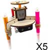 Kit di costruzione di robot per disegnare (2 confezioni da 5), kit
