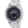 Casio Orologio CASIO GA-2100SKE-7AER Uomo Cronografo Fibra di carbonio Cint. Resina
