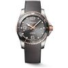 Longines Nuovo orologio da uomo Longines HydroConquest automatico quadrante grigio...