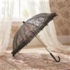 Ombrellone Vintage In Pizzo, Rete Traforata, Bordo In Pizzo Decorativo,