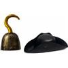 Costume Da Capitan Uncino, Cosplay, Halloween, Accessori per Foto, Giocattolo