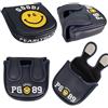 Cancelli perlati PEARLY GATES SMILE SERIES 2ball mallet tipo Putter Cover Navy nuovo