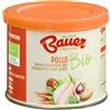 Bauer Preparato Granulare Istantaneo di Pollo Bio per Brodo Senza Glutine 120g