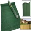 TrAdE Shop Traesio RECINZIONE GIARDINO FRANGIVISTA PER BALCONE CANNICCIO PVC VERDE ESTERNO 1X3 MT
