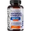 L.E.O LAB Magnesio Completo 600mg 240 Capsule Magnesio Complex 5 in 1 per la Normale