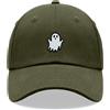 Cap Base Ghost Classic Baseball Cap Unisex Regolabile In Cotone Taglia Unica