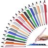 Chostky 18PCS Penne a sfera stilo Penne capacitive, Chostky 3 in 1 penna stilo schermo T