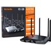 Yeyian Router Tenda RX27 Pro WiFi 6E AXE5700 Tri Band 6GHz Gigabit Mesh 5 Antenne