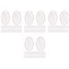Replacement Eyeglass Nose Pads Soft Silicone Reusable Transparent Antislip Grip
