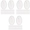 Soft Silicone Eyeglass Nose Pads Transparent Reusable Replacement Antislip Grip