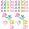 Miniature Resin Halloween Ghost Figurines Glow in The Dark Decor Set