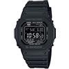 Casio Orologio da uomo Casio G-Shock GW-M5610U-1B Radio Solare Digitale Nero 200M