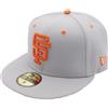 47 Brand New Era San Francisco Giants Grigio Sidepatch 59Fifty Fitted Cap Limited Edition