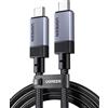 Cavo USB4 GEN4 40Gbps Video 8K@60Hz 240W PD3.1 (1M) Type C in Nylon Ricarica